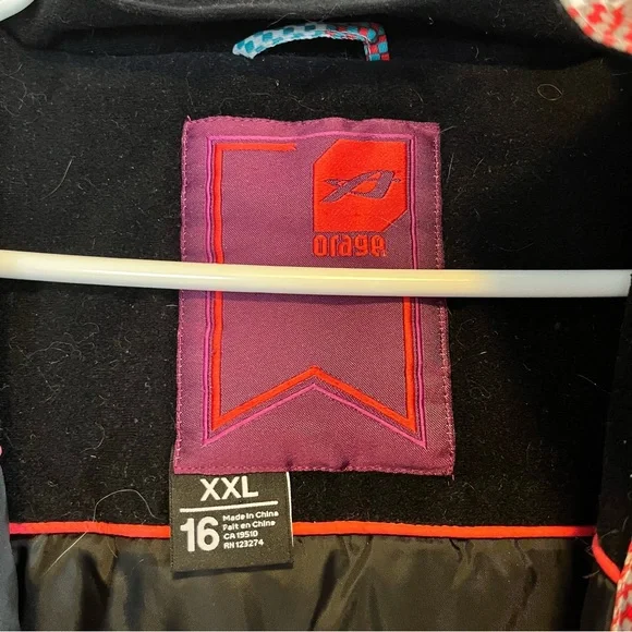 ORAGE Colorful Winter Jacket - Picture 4 of 6